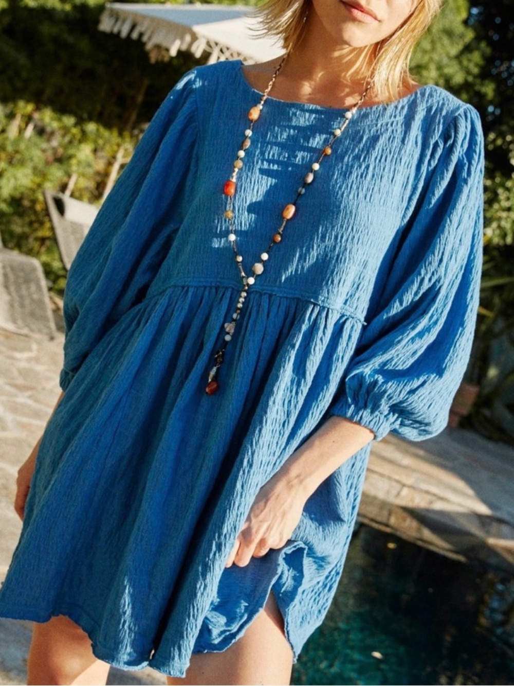 Free People Get Obsessed Babydoll Dress M